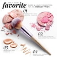 thumbnail image 4 of Qinghuai 18 Pcs Professional Makeup Brushes Set for Eye and Face, Premium Eye Makeup Brushes Soft Makeup Brushes, 4 of 8
