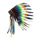 thumbnail image 2 of Indio Sombrero de Cacique Corona de Plumas Adorno para la Cabeza de Cosplay Hecho de Poliéster Cómodo Adecuado para Hombres Y Mujeres Vistoso, 2 of 10