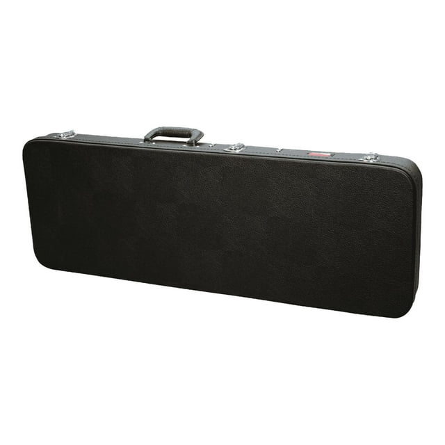 Gator Cases Hard-Shell Wood Case for Electric Bass Guitars; Fits Fender Precision/Jazz Bass, & More (GWE-BASS)