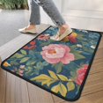 thumbnail image 4 of Pioneer Flower Floral Print Pattern Door Rugs,Washable Non Slip Door Mats Indoor,Decorative Door Mats,Entry Mat Indoor for Entrance,Bedroom,Kitchen,Bathroom,30"x17", 4 of 6