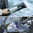 thumbnail image 4 of Gnwei Ice Scraper for Car Windshield - 15” Heavy Duty Plastic Scraper - Ergonomic Handle for Quick Scraper Snow and Ice - Multifunctional Glass Shovel Cleaning Scraper, 4 of 7