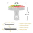 thumbnail image 3 of 4 Pcs Citrus Fruit Knobs for Kitchen Cabinet Cupboard Dresser Bookcase Drawer Pulls Handles Round Home Decor, 3 of 5