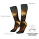 thumbnail image 4 of Fotbe Cool Black Eagle Calcetas Divertidas Estampadas para Hombre y Mujer, Calcetas de Algodón hasta la Rodilla para Caminar, Correr, Enfermería y Embarazo, 4 of 6