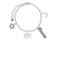 thumbnail image 2 of Delight Jewelry Silvertone Class of 2021 Silvertone Dream Big Charm Bracelet, 7.5+2" Extender, 2 of 4