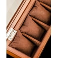 thumbnail image 3 of Gamvdout Wood Watches Box Organizer Top Wooden Watch Display Fashion Coffee Storage Watch Holder Watch Cases, 3 of 3