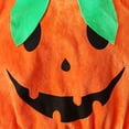 thumbnail image 6 of gcong Toddler Boys Halloween Bodysuits Pumpkin Vest Top Outfit Set with Hat and Socks, 6 of 9
