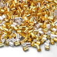 thumbnail image 6 of BronaGrand 2000pcs 2mm Brass Round Crimp Beads - Gold & Silver - DIY Jewelry Crafts Accessories, 6 of 7