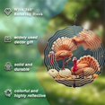thumbnail image 5 of Vibrant Metal Hanging Wind Spinners & Chimes for Yard & Garden - Autumn-Inspired Design with Colorful Turkeys & Pumpkins, 5 of 6