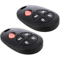 CCIYU 2PCS Uncut 5 Buttons Keyless Entry Remote Fob Replacement for 04-15 for Toyota Sienna Tundra Series with OE ADP12548101S Fits select: 2007 ,2010 TOYOTA TUNDRA CREWMAX SR5