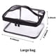 thumbnail image 2 of Bolsa de cosméticos Louise Maelys portátil impermeable transparente, 2 of 6
