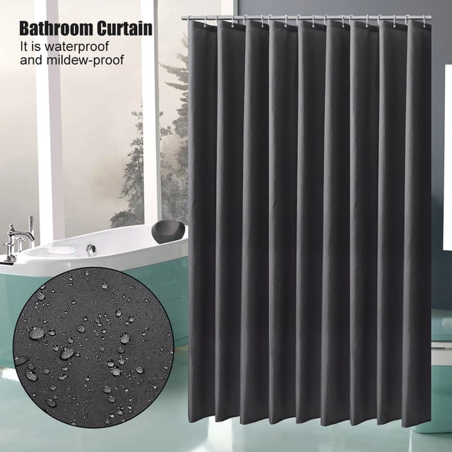 Cortina de bao a prueba de luz, cortina de bao, cortina de bao a prueba de moho Puestos duraderos para duchas de bao,Cortina de bao Cortina de bao impermeable Cortina de bao a prueba de luz Cortina de Higoodz Cocina, Decoración y Otros