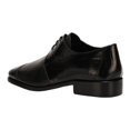 thumbnail image 3 of LIBERTYZENO Mens Genuine Leather Male Oxford Style Lace Up Dress Shoes, Black, 3 of 5