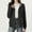 w93# Black421, variant on Womens Casual Sweatshirt Heavyweight Wool Lined Jacket Long Sleeve Solid Zip Up Hoodies Winter Warm Open Front Cardigan Soft Cozy Thick Outerwear,Grey,XXL