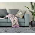 thumbnail image 5 of Amrita Sen Broadcloth Zippered Pillow With YellowGray CAPL270BrCDSZP26x26, 5 of 5