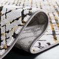 thumbnail image 6 of SAFAVIEH Amelia Francis Abstract Area Rug, Gray/Gold, 5'5" x 7'7", 6 of 11