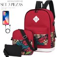thumbnail image 3 of Mochilas Backpack Shendy Vendy Impermeable Puerto Usb Set 3pzs, 3 of 3