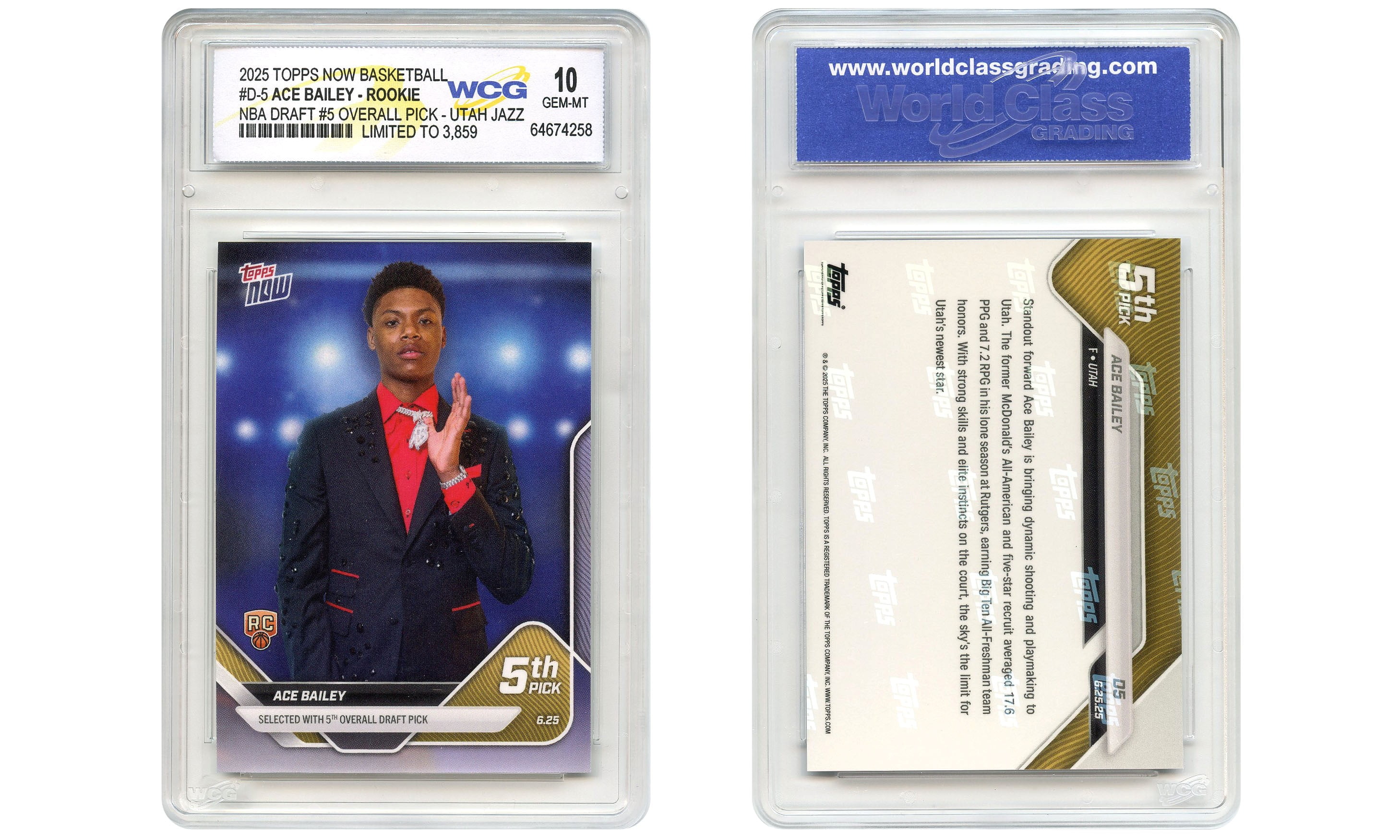 NBA 2023-24 Topps Chrome Basketball Victor Wembanyama #1 (Rookie