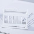 thumbnail image 3 of Modelo de estantería de , soporte de periódico en miniatura decorativo, exhibición de de , adornos de habitación de blanco, 3 of 9
