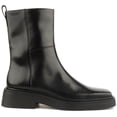 thumbnail image 2 of Vagabond Eyra Women's Leather Mid Calf Boots In Black Size 8, 2 of 6