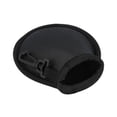 thumbnail image 3 of Bolsa de limpiador de bolas de golf con clip colgante, almacenamiento, 10x10 cm, lana alineada para ejercicio, bolsillo portátil para hombres mujeres negro, 3 of 8