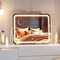 thumbnail image 2 of Vanity Mirror MINISO, 38 x 32 cm, luces LED con aumento de 5 aumentos, 2 of 7