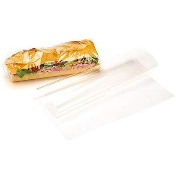 Pack of 1000 Deli and Bakery Wrap Plastic Sheets 6 x 10 3/4. PopUp