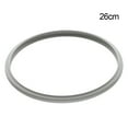 thumbnail image 1 of Ruibeauty Silicone Home Pressure Cooker Seal Ring Rubber Clear Replacement Gasket, 1 of 4