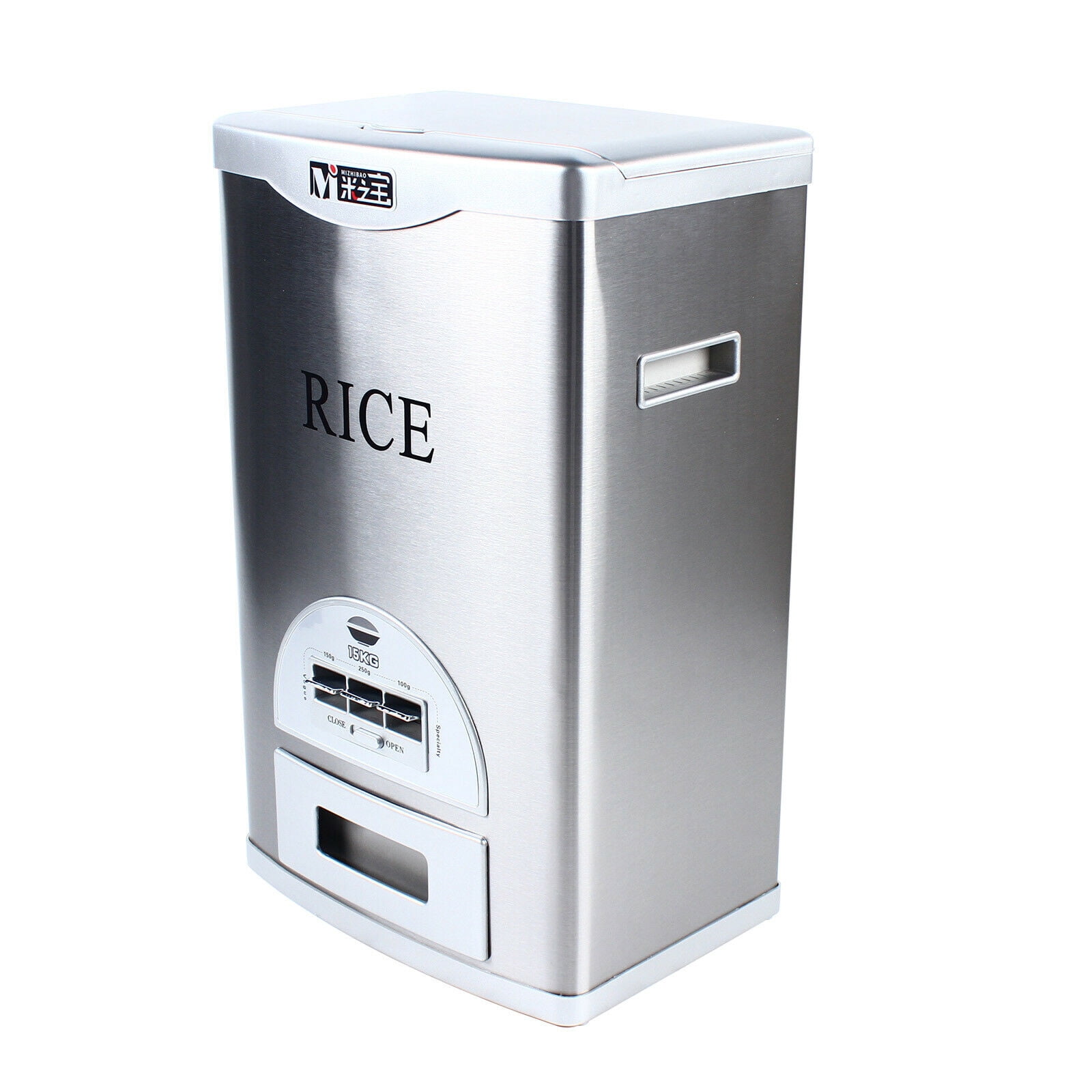 Rice Dispenser 15kg/33lbs Capacity Large Storage Container Food Storage Tank