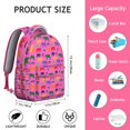 thumbnail image 6 of Elephant Print School Backpack - Durable Waterproof Bookbag for Students, Ergonomic Laptop Backpack for College, Cute Gift for Teens, 6 of 6