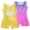Gold+Pink Gradient, variant on 2 Pack Gymnastic Leotards for Girls Sparkly Kids Dance Unitards for Tumbling Ballet Dance Performance 4-8 Years