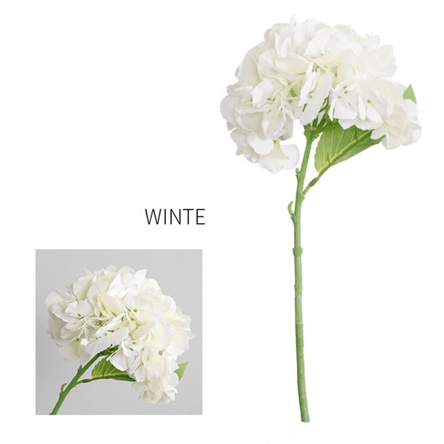 BKER Home Decoration Simulation Flower Hydrangea Wedding Road Layout Simulation Single Hydrangea