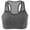 Gray, variant on Utoimkio Sports Bras for Women Plus Size High Support Large Bust Yoga Vest Sports Bras Women's Outdoor Workout Fitness Running Underwire Raceback Sport Bras