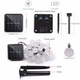 thumbnail image 6 of LINKPAL LED Solar String Ball Lights, Outdoor Waterproof, 10 Hours Lighting, 1.2V, 20ft 30 Bulbs, 6 of 6