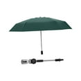 thumbnail image 4 of CUITING Chaise de Plage Parapluie 90cm Diamètre Réglable avec Dispositif de Fixation à Clip Léger Vert, 4 of 9