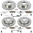 thumbnail image 3 of PowerStop Front and Rear Z26 Street Warrior Carbon-Fiber Ceramic Brake Pad and Drilled and Slotted Rotor Kit Fits: BMW Select Models K507-26, 3 of 9