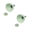 thumbnail image 1 of Oleegame 2PC Silicone Collapsible Funnel Kitchen Gadget Accessories Collapsible Funnel For Water Bottle Liquid Transfer Food Grade Green, 1 of 4