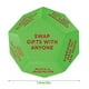 thumbnail image 5 of Santa Swap Gift Exchange Dice - Fun 12-Sided Polygon Dice for Christmas Gift Swaps and Party Games, 5 of 5