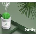 thumbnail image 4 of Mini Humidifier, 280ml USB Cool Mist Portable Cactus Air humidifier, Ultra-Quiet Operation for Bedroom Home Office Desk Yoga Car Travel(Grey), 4 of 4