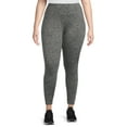 thumbnail image 2 of Feathers Women's and Women's Plus Active Fleece Leggings, 7-Pack, Sizes S-4X, 2 of 5