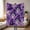 40x30inch（102cmx76cm）, variant on Ultra-Soft Flannel Throw Blanket - Gothic Halloween Decor with Purple Skulls in Witch Hats - Lightweight All-Season Couch, Bed, Dorm, Office Blanket - Machine Washable - Perfect Halloween Gift (30x40