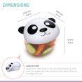 thumbnail image 3 of Melii contenant à collations animal pour tout-petits et enfants, panda, 7,84 oz / 232 ml, 3 of 7