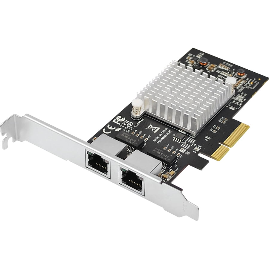 Dual Port Gigabit Server PCIe x4 Network Card (Inteli350 NIC