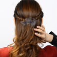 thumbnail image 3 of Pince à Cheveux Automatique Vintage - Style Chinois Barbette Cheveux Printemps Épingle, 3 of 5