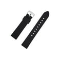thumbnail image 3 of 20mm Unisex Adult Black Silicone Replacement Sport Watch Band (FMDBA014), 3 of 4