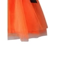 thumbnail image 5 of Qiylii Halloween Little Girls Dress,Pumpkin Printing Striped Tutu Splicing Skirt, 5 of 6