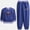 Gray Blue, variant on Monster Jam Boys Crewneck Sweatshirt and Joggers 2-Piece Set, Sizes 4-16