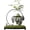 Light Grey, variant on Magnetic Levitating Floating Planter with Rockery – Levitating Plant Pot, Suspension Floating Plant Pot,Futuristic Decor for Desk, Air Plants Holder for Home Office
