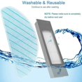 thumbnail image 5 of Microfiber Cloth, Compatible Robot Vacuum Cleaner, Decontamination & Deodorization for Deebot T9 Series, 3pcs Washable Cloth, 5pcs Disposable Pads, Effortless Cleaning, 5 of 5