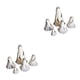 thumbnail image 4 of Naiovety Estatua espeluznante de Halloween - Resina hecha y no tóxica para la seguridad de los niños Conjunto de esculturas aterradoras Type1 NO1, 4 of 6