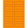 thumbnail image 1 of 8-1/2 x 11" Neon Color High Light Fluorescent Labels for Laser & Inkjet Printer (Orange Fluorescent, 2/3" x 3-7/16" -, 1 of 4